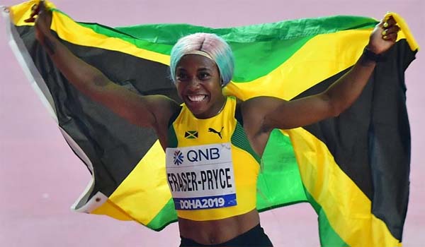 Jamaican sprinter Fraser-Pryce wins Gold at IAAF World Championship