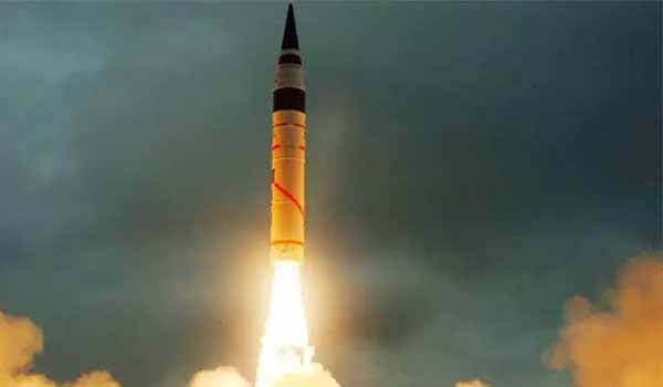 India successfully tested 3,500 km range 'K-4' nuclear missile
