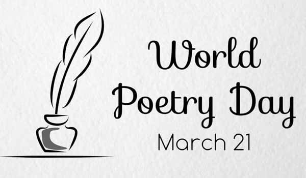 Every year on 21st March World Poetry Day celebrated across the globe ...