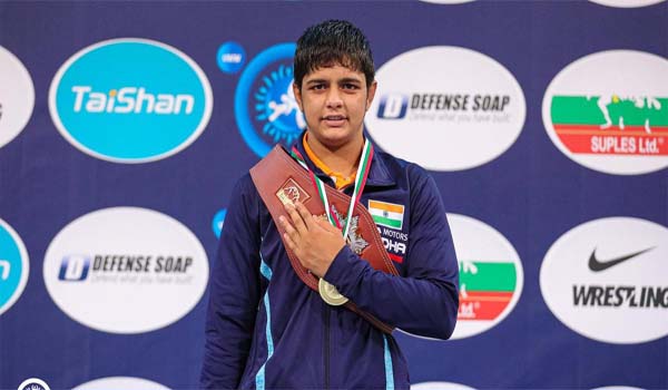 Sonam Malik Won Gold medal In Cadet World Championship