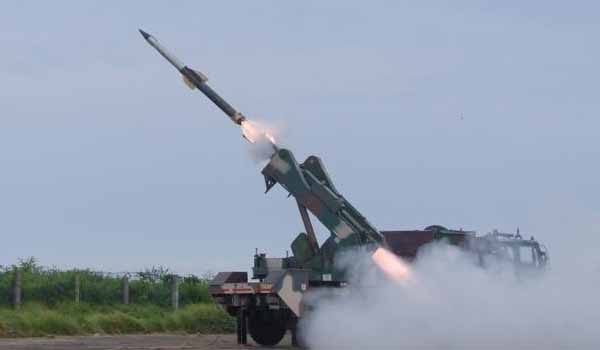 QRSAM missile Successfully test-fired at Chandipur, Odisha