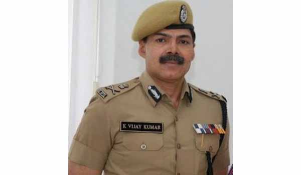 K. Vijay Kumar appointed as Senior Security Advisor in Home Ministry