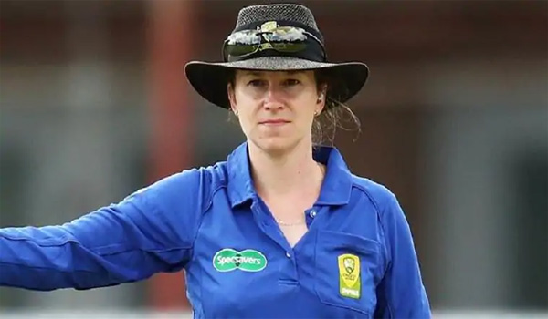 Claire Antonia Polosak becomes the first On-field Female Umpire in Men's ODI