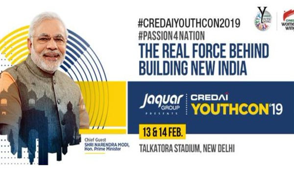 PM Modi Addresses CREDAI YouthCon-19 at Talkatora Stadium in New Delhi
