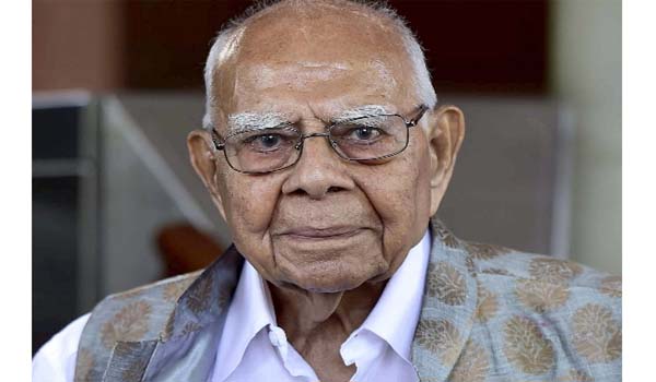 Supreme Court lawyer Ram Jethmalani dies at 95