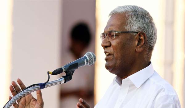 MP D. Raja Took Over As General Secretary Of CPI