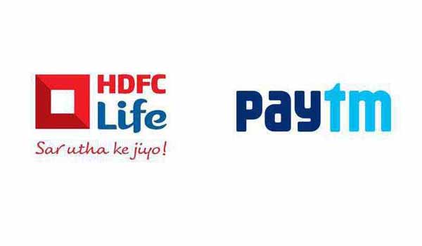 HDFC Life tie-up with E-commerce company Paytm to Expand its Distribution