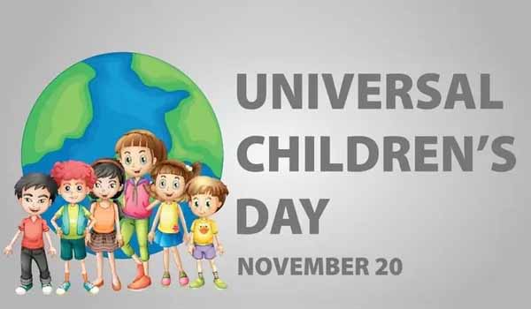 World Children's Day observed on 20 November