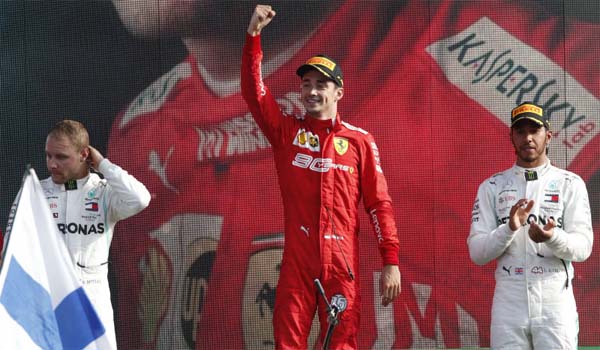 Charles Leclerc bags 2019 Italian Grand Prix title