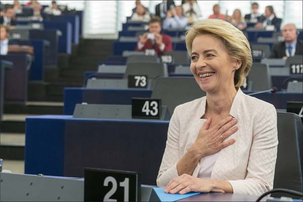 Ursula Von der Leyen Elected As New President Of European Commission