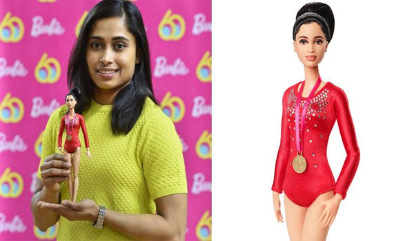 Dipa Karmakar nominate as Barbie Role Model