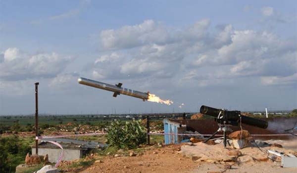 DRDO successfully test-fired MPATGM missile