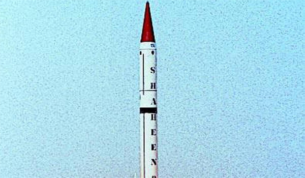 Pakistan Test-fired Ballistic Missile Shaheen-II