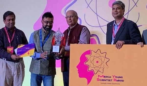 Dr. Sakya Singha Sen won 2019 Merck Young Scientist Award in Chemical Sciences