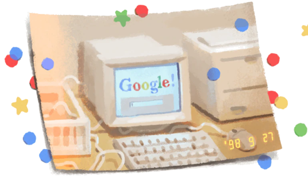 Google celebrated its 21st birthday today