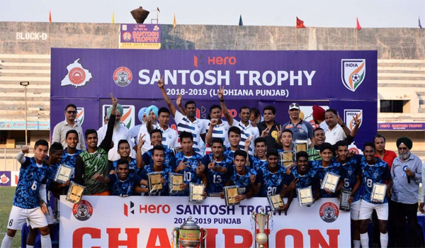 'Services' win Santosh Trophy title 6th time