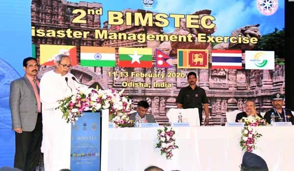 CM Naveen Patnaik inaugurated 2nd BIMSTEC Disaster Management Exercise