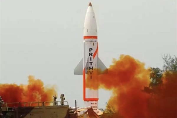 India successfully tested Prithvi II Nuclear-Capable Missile
