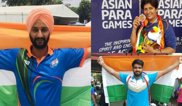 Asian Para Games 2018; India wins 72 medals, including 15 Gold, 24 Silver, 33 Bronze