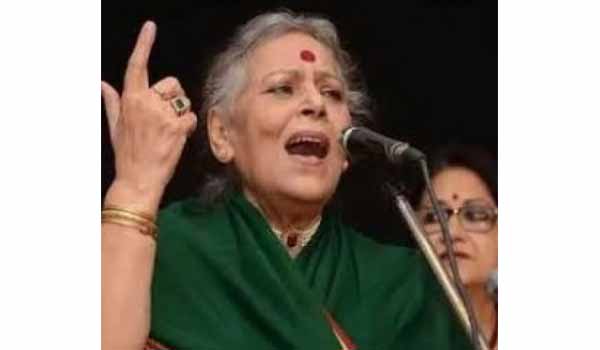 Renowned singer Vidushi Savita Devi dies at 80