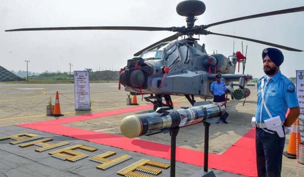 8 Apache helicopters inducted into IAF Station Pathankot