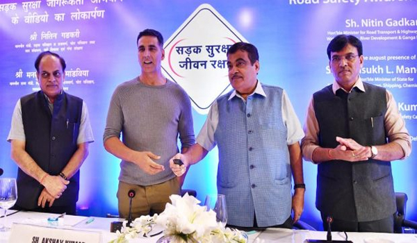 Akshay Kumar Appoints New Brand Ambassador for Road Safety Campaigns