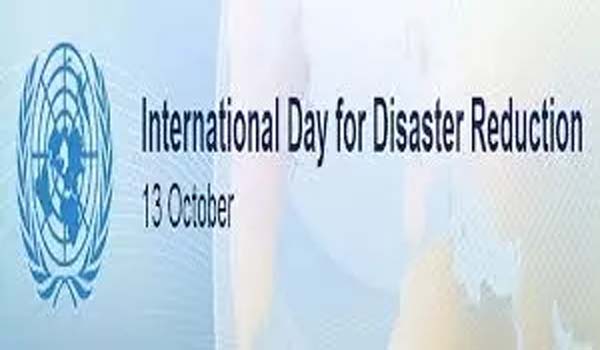 13th October: International Day for Disaster Reduction