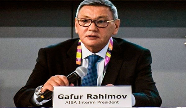 The President of AIBA Gafur Rakhimov Resigns