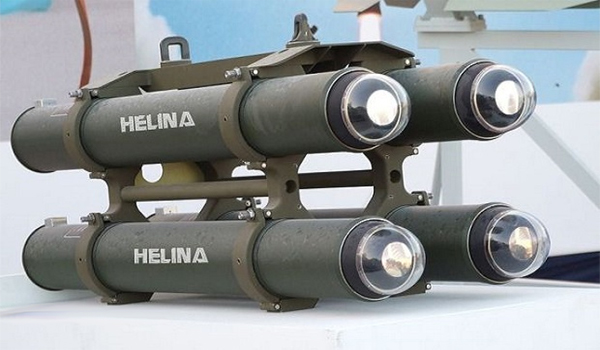 HELINA - Anti Tank Guided Missile. Successful Flight Test at Pokhran
