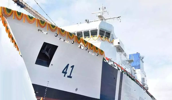 ICG launched 'ICGS Varaha' Offshore patrol vessel