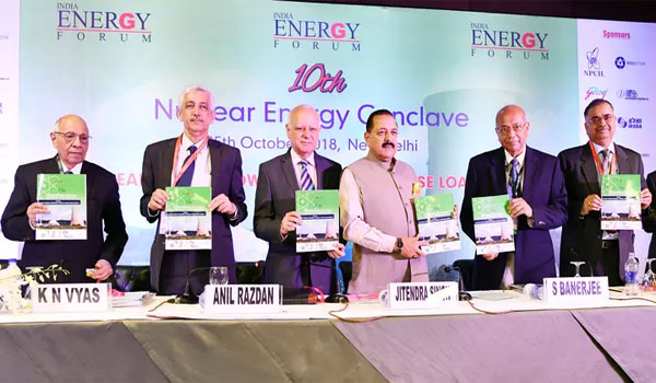 Dr. Jitendra Singh Unveil 10th Nuclear Energy Conclave