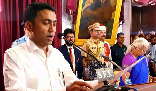 Pramod Sawant appointed as new Chief Minister of Goa