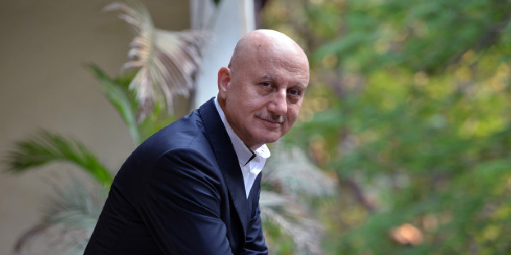 Actor Anupam Kher was Awarded with the Outstanding Achievement Award