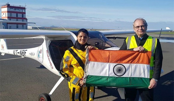 Captain Aarohi Pandit Becomes First Woman Pilot To Cross The Atlantic Ocean