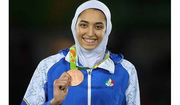21-years-old Kimia Alizadeh announced her defection