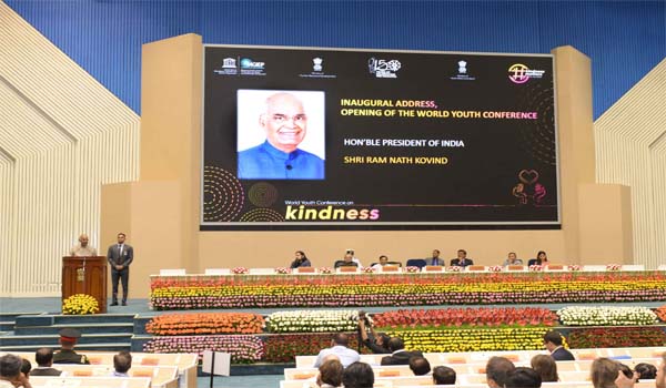 R. N. Kovind unveiled first World Youth Conference on 'Kindness' in New Delhi