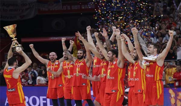 Spain wins 2019 FIBA Basketball World Cup Trophy