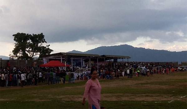 The Government of Meghalaya rename Dikkibandi Stadium after P A Sangma